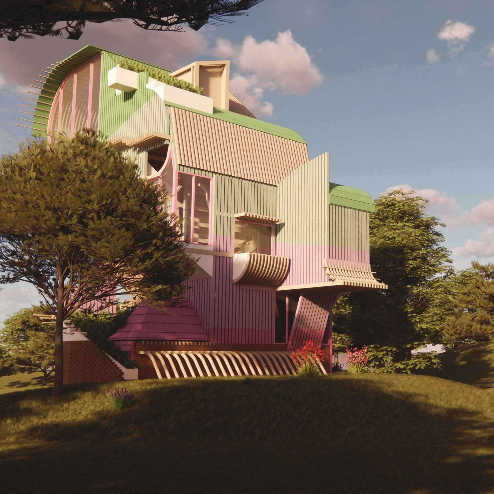 Kent State University CAED Architecture Spring 2025 Graduate — X